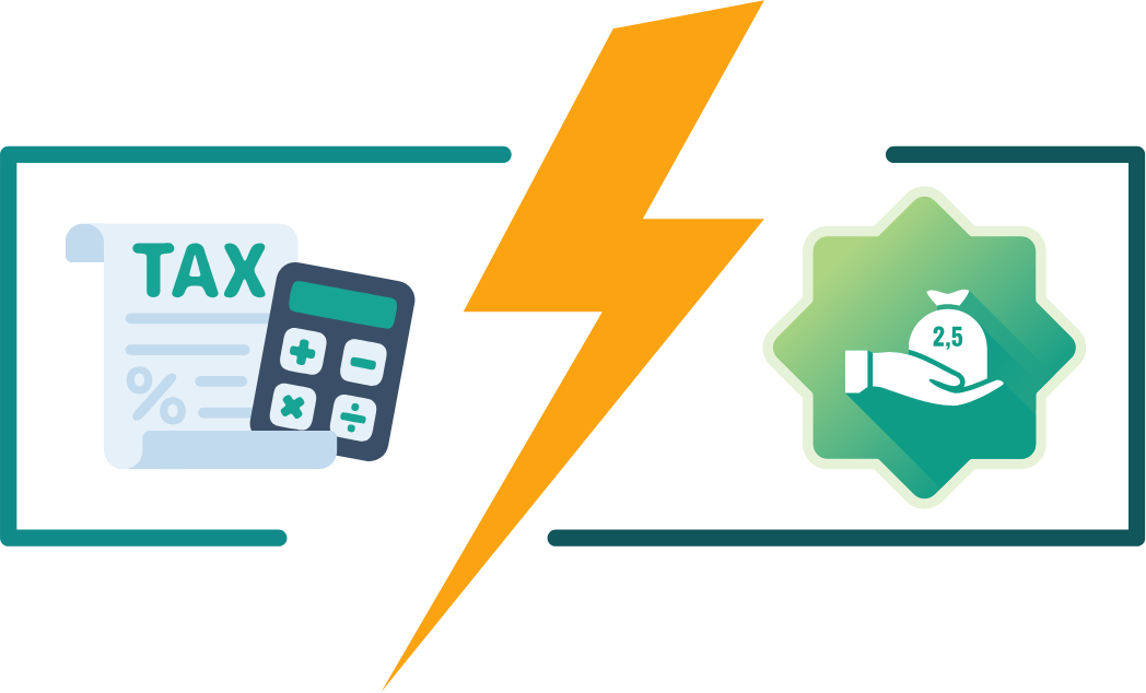 دراسة مقارنة لأثر الزكاة والضريبة في تحقيق النمو الاقتصادي